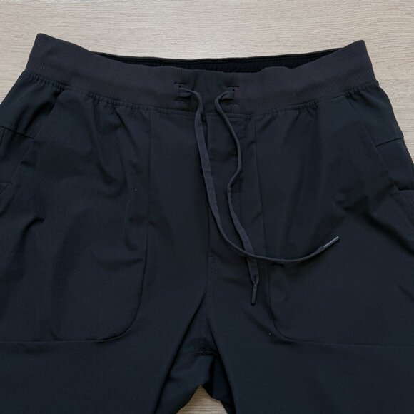 Lululemon ABC Jogger Pants Mens L Tall Warpstreme LM5A31T Dark Gray Active - Picture 4 of 8